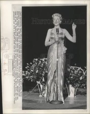 1957 Press Photo Marie McDonald as the star of the Show Moulin Rouge - lrx11804