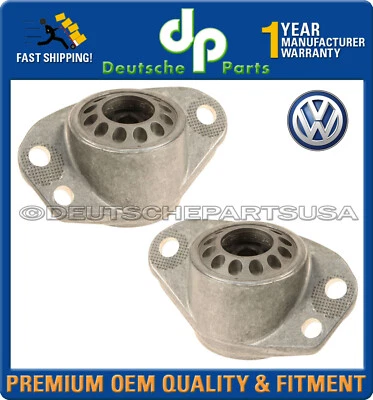 REAR STRUT SHOCK MOUNTS TT BEETLE GOLF JETTA GENUINE VW AUDI 1J0513353D L+R SET - Image 1 of 3