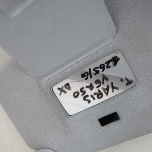 Aletta parasole destra Toyota Yaris Verso 1999-2005 usata (78646) - Picture 2 of 4