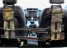 Car Concealed Seat Back Gun Rack，Hunting Gear Seat Back Gun Sling Holder Univers