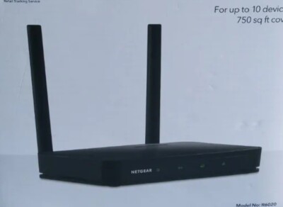 NETGEAR R6020 750 Mbps 4 Port Dual Band WiFi Router Damaged Box | eBay