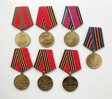 Set of different post-Soviet-era commemorative medals. 7 Ukrainian medals.
