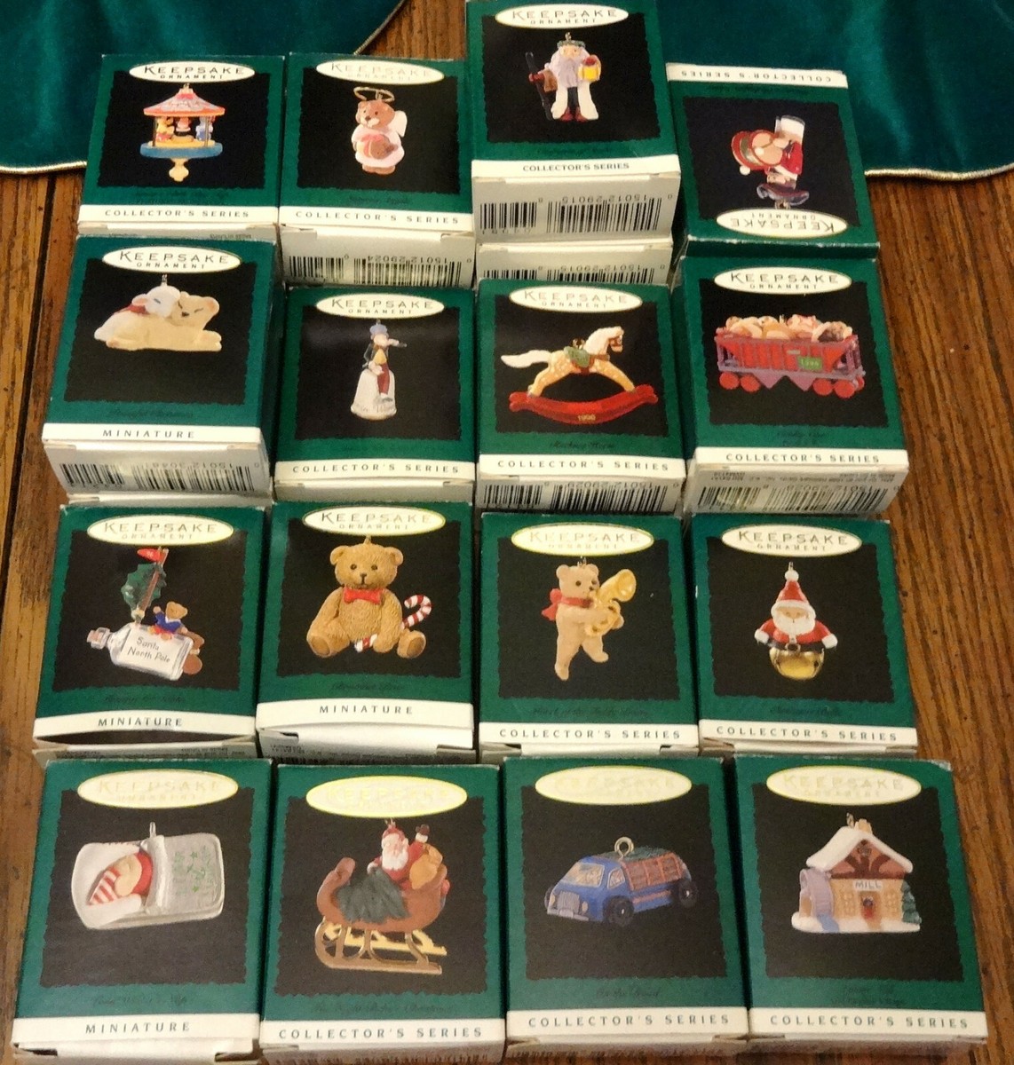 Hallmark Keepsake Mini-Ornaments 1996 Collectors Series--Pick Your