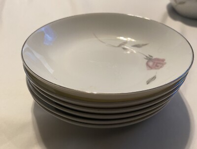 6 Mikasa Fine China PRIMROSE 8194 Fruit Dessert Bowl(s)