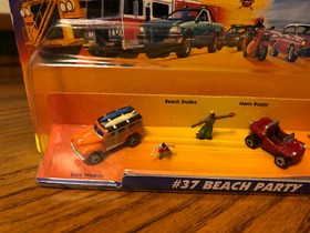 MICRO MACHINES - #37 BEACH PARTY - RARE - 1997 - GALOOB