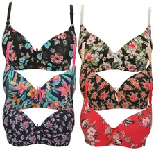 Zest Smooth Underwired Padded Floral T-Shirt Bra