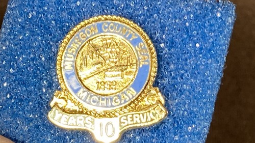 Pin de servicio al empleado esmaltado de colección condado de Muskegon Michigan condado de Muskegon mar - Imagen 5 de 7