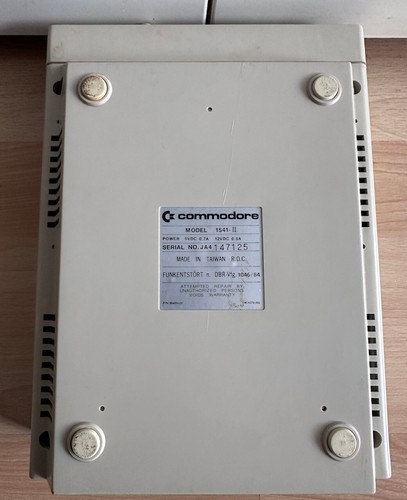 Disque dur 1541-II, Commodore C 64, testé, fonctionne ##02 25 - Photo 9 sur 11