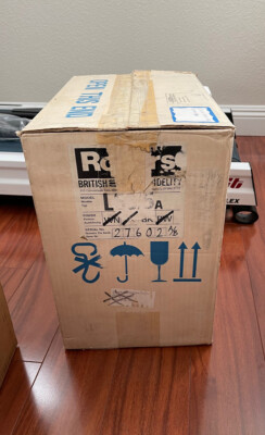 Rogers LS3/5A speakers matched pair in original box - Mint