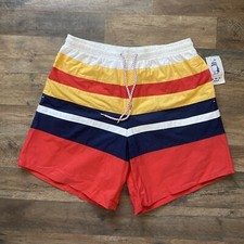 Vintage Oceanside Sportswear Kmart Swimming Shorts Large NWT