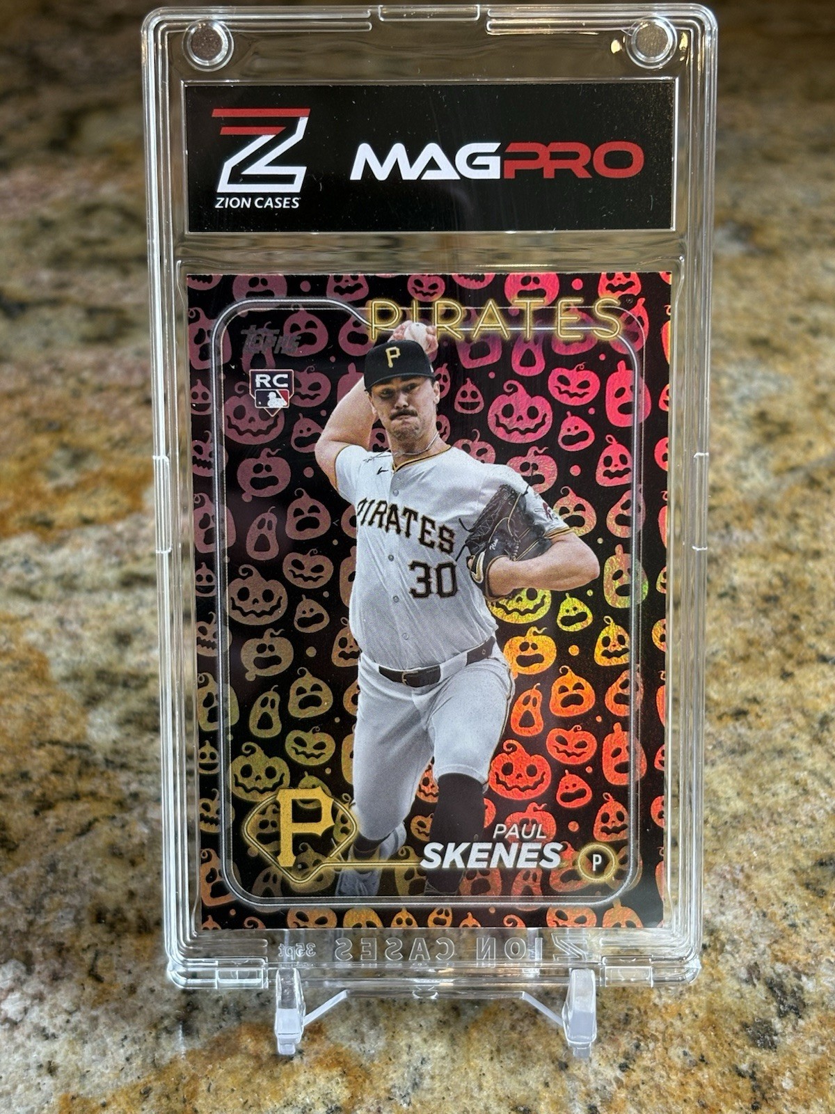 2024 Topps Update Paul Skenes Jack O’ Lantern RC US100 - Pittsburgh Pirates, LSU