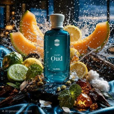 Ajmal Cyan Oud Eau De Parfum 100ml For Man & Woman