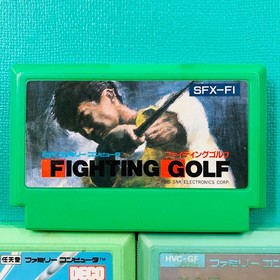 [Set of 3] Famicom FIGHTING GOLF Fighting Golf Golf Club Birdie Rush Golf FC
