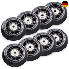 TOBWOLF Inline-Skate-Räder 70 mm 82A Schwarz