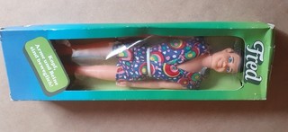 Airfix Plasty Fred 29cm doll 1978 Petra Barbie Ken Sindy Tressy OLD SHOP STOCK