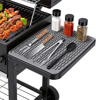 Silicone Grill Tools Mat for Blackstone Weber Traeger Pit Boss Flat Top Grill...