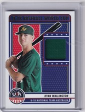 2023 Stars & Stripes USA #U18-KR Kyan Wallington Materials Prime 9/10