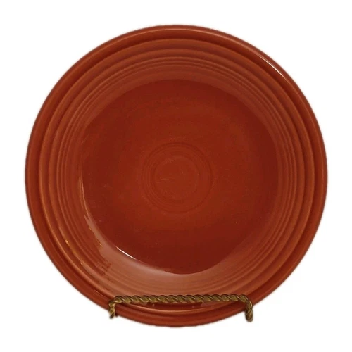 Fiesta Paprika Salad Bread Plate Retired Color Fiestaware Dishware Dinnerware