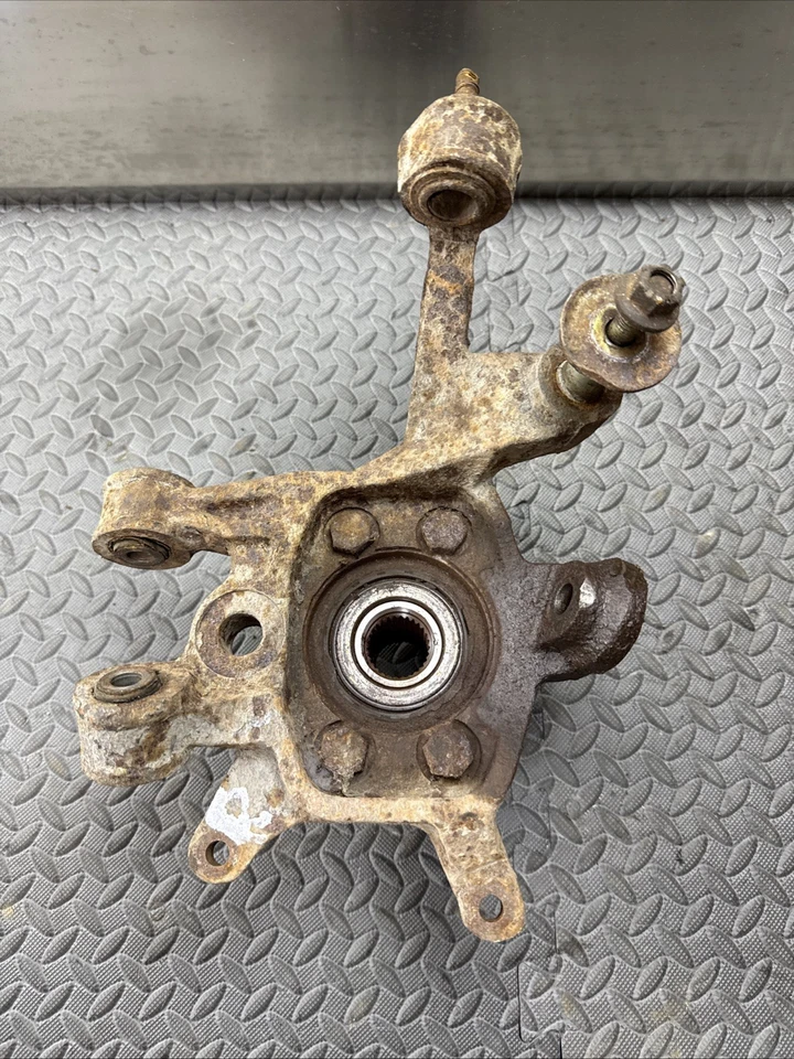 1989–1994 Nissan 240SX S13 Right Rear Suspension Knuckle Spindle Upright 4-Lug - Image 3 of 4