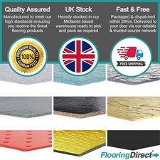 Acoustic Underlay For Laminate & Wood Flooring - Sound Absorption - UK Stock!