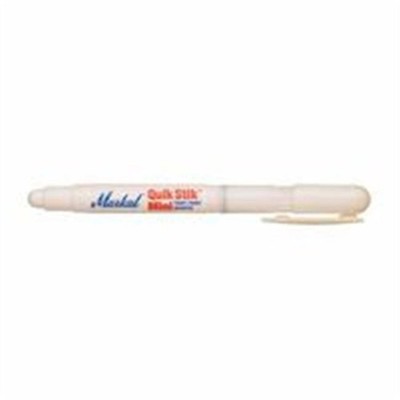 Markal 434-61126 Quik Stik Twist Solid Paint Marker Mini- White- Bullet - 12 ...