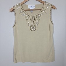 Vtg 90s Y2K Joseph A Cowrie Seashell Beaded K...