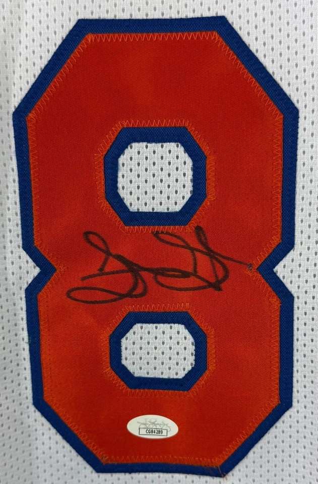 Футболка с автографом Латрелла Спревелла NBA New York Knicks сертификат подлинности JSA - Изображение 2 из 3