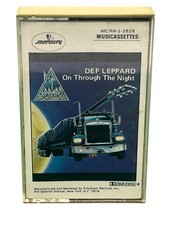 Def Leppard On Through the Night Cassette Hard Rock Heavy Metal