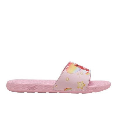 PUMA X Care Bears X Sesame Street Cool Cat Slide Womens Pink