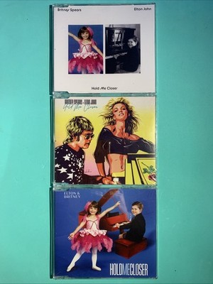 Britney Spears   Elton John - Hold Me Closer (3CD, 2022) 6 TRKS NEW/SEALED *RARE