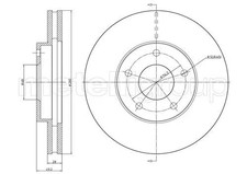 Disque de frein Nissan ALMERA TINO
