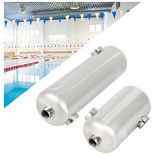 Poolheizung Schwimmbadwärmetauscher Schwimbad Edelstahl Wärmetauscher 28KW/60KW