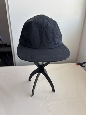 Topo Designs Men s Black Nylon Baseball Cap, Adjustable Outdoor, 5-Panel
