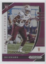 2020 Panini Prizm Draft Picks Rookies Purple Eno Benjamin #119 0j28