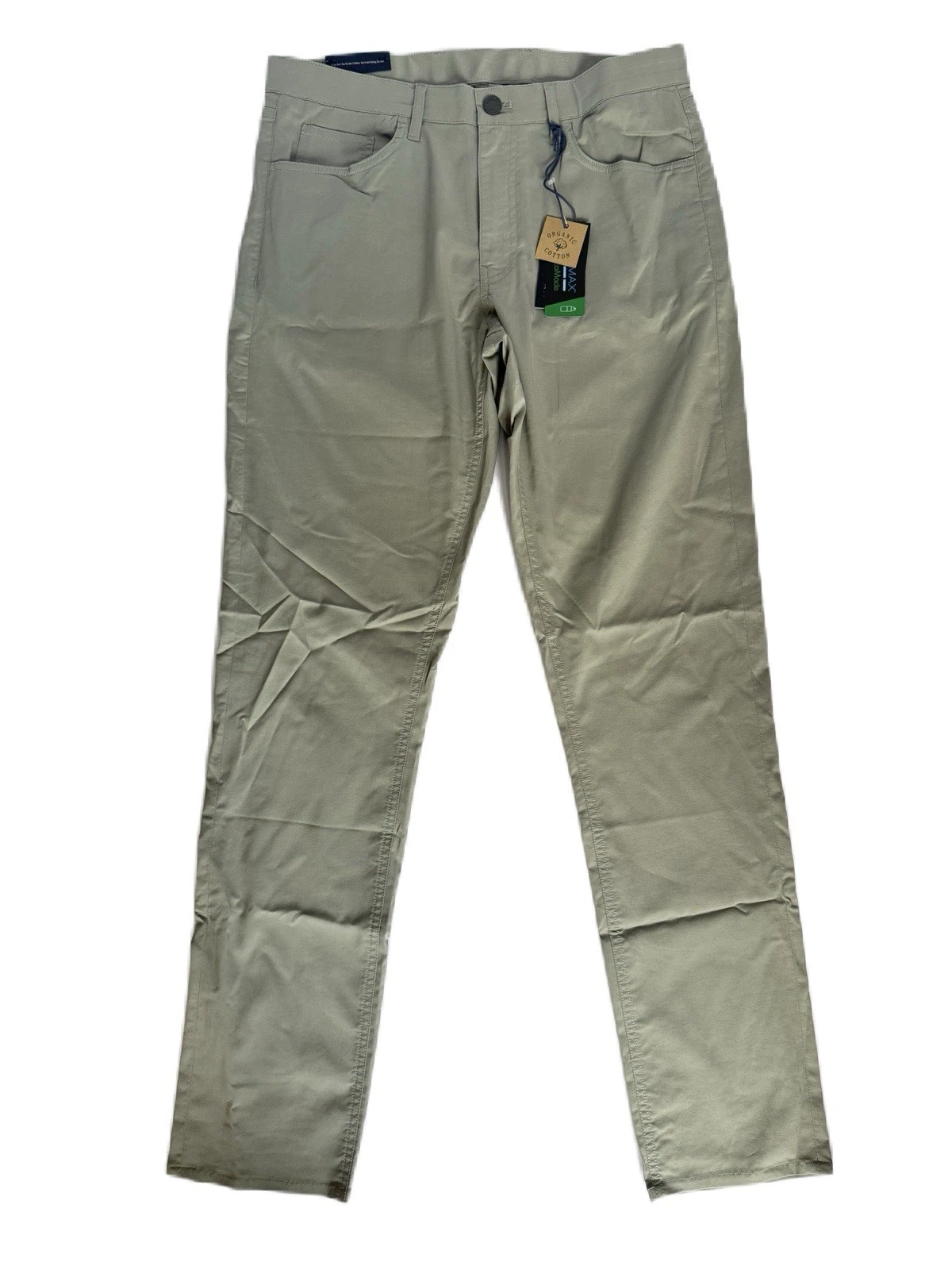 Faherty Movement 5-pocket Pant Weg-weathered Sage Size 31W 34 L NWT