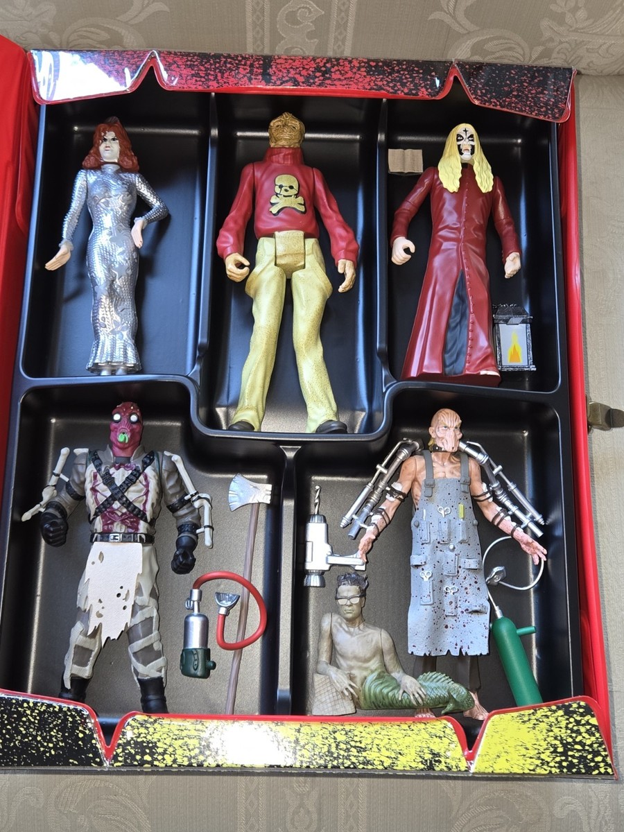 HOUSE OF 1000 CORPSES FIGURE SET w/EXCLUSIVE TINY + COLLECTOR BOX