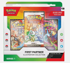 PRESALE Pokemon TCG 12x First Partner Illustration Collection Series 1 Shp 03/20