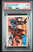 Snaring The Sheik - 1966 A & BC Batman Series B  #8B  PSA 4