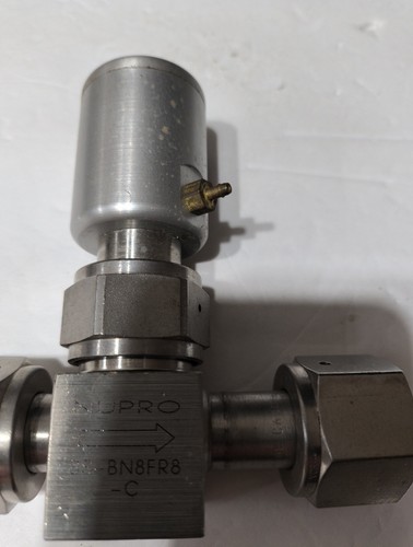 NUPRO Swagelok SS-BN8FR8-C Valvola a soffietto, 132485 - Foto 4 di 6
