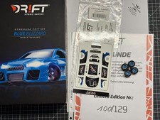 Drift Sturmkind Dr!ft 1:43 Limited Investor Nr. 100 Felgen blau & Urkunde Decals