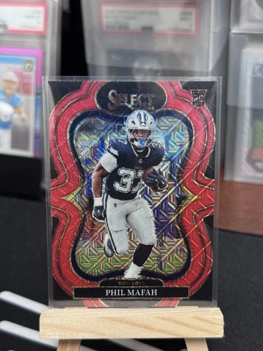 2025 Panini Select - Suite Level Phil Mafah #398 Red Disco Prizm /49 (RC)