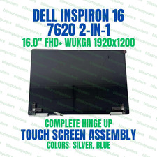 16" Dell Inspiron 16 7620 2-in-1 FHD LCD Display Touch Screen Assembly Complete