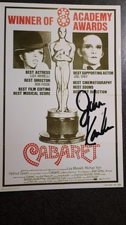 JOHN KANDER Hand Signed Autograph 4X6 PHOTO COMPOSER CABARET