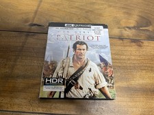 The Patriot 4K W/Slipcover (4K UHD, Blu-ray) Mel Gibson Heath Ledger Ultra HD