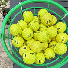 Pinnacle Practice Yellow Practice/Range Golf Balls Driving Range 50 approx