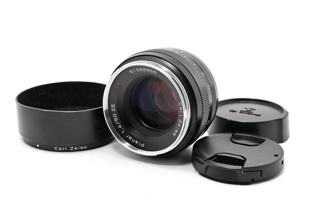 ZEISS Planar T* Canon EF 50mm Focal Camera Lenses for sale | eBay