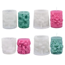 Professional Santa Relief Silicone Mould for Seasonal Home Decoration