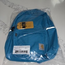 Carhartt 21L Classic Laptop Backpack Rain Defender Water Repellent Aqua Blue