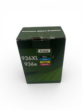 936XL 936e Ink Cartridges Combo 4 Pack: Replacement for HP 936e Ink 936XL