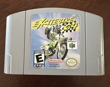 Excitebike 64 (Nintendo 64, 2000) Vg Shape Tested Original Authentic